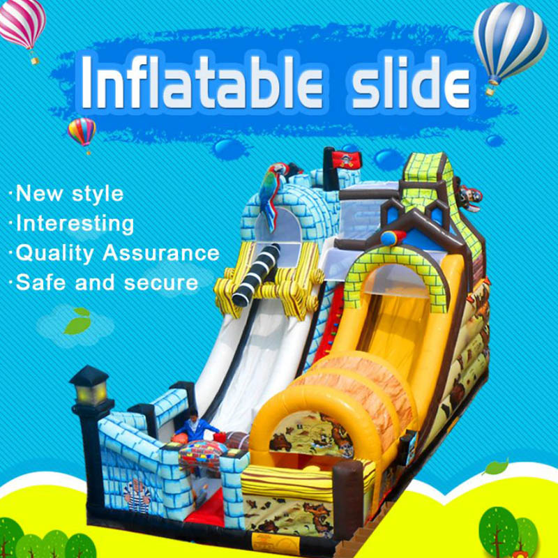 Toboggan gonflable