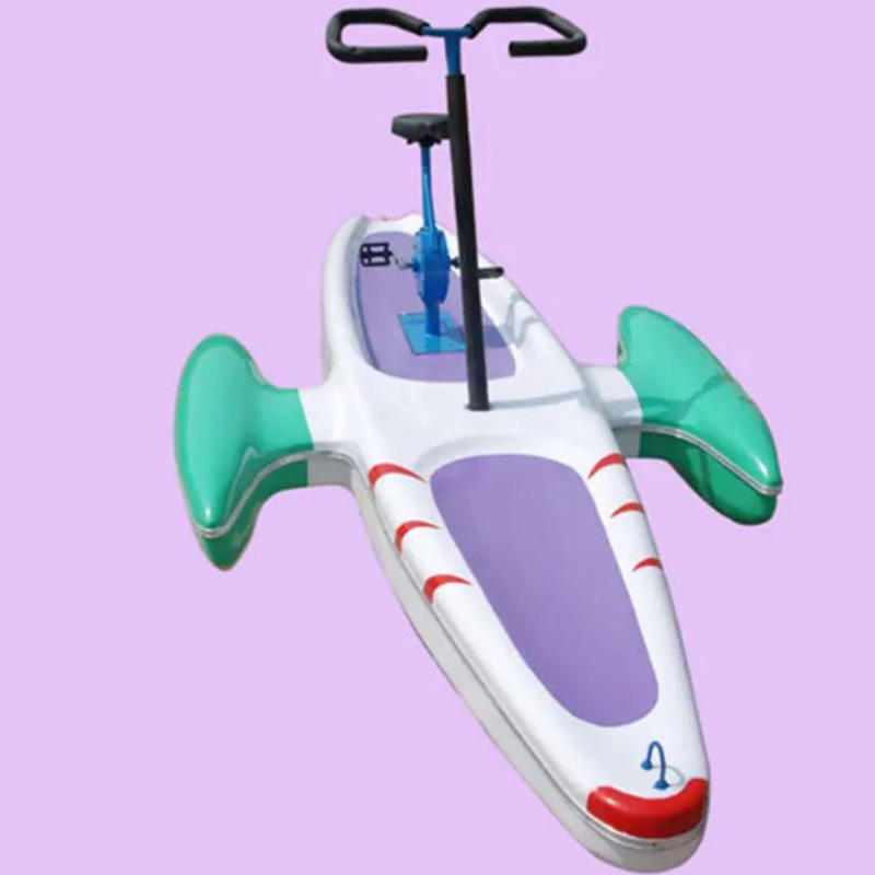 Vélo aquatique simple en fibre de verre